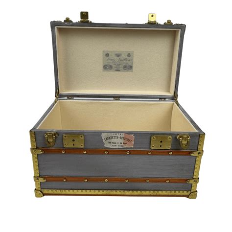 louis vuitton zinc trunk for sale|Louis Vuitton 2024 trunks.